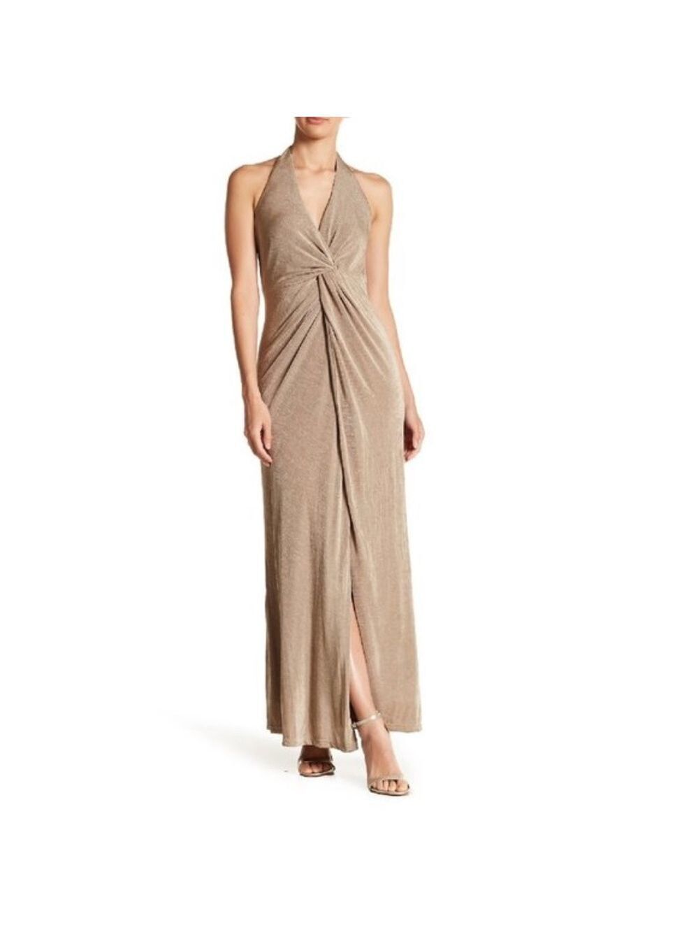 AEOM Halter Neck Maxi Dress